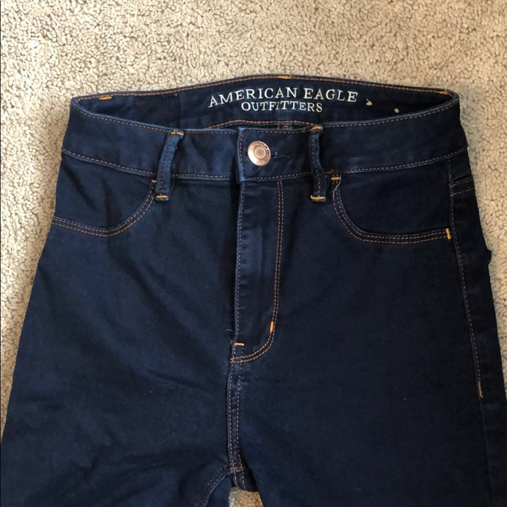 High Rise Dark wash AMERICAN EAGLE jeggings